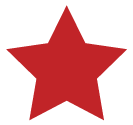 red 5-point star